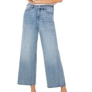 LIVERPOOL Hi-Rise Crop Wide Leg Jeans